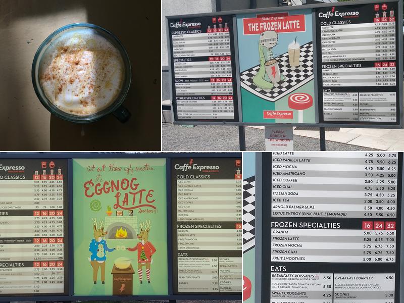 Caffè Expresso Menu