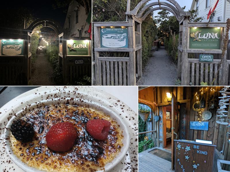 Luna Trattoria 955 Ukiah St, Mendocino