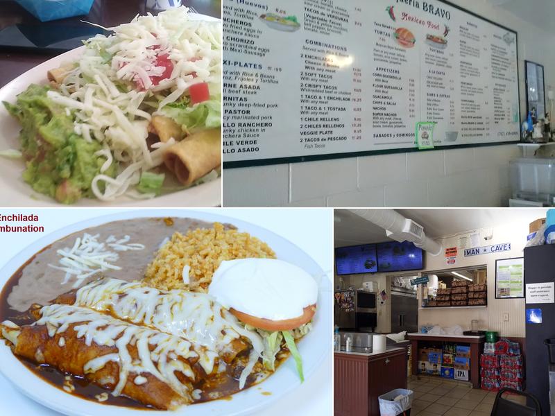 Taqueria Bravo Menu