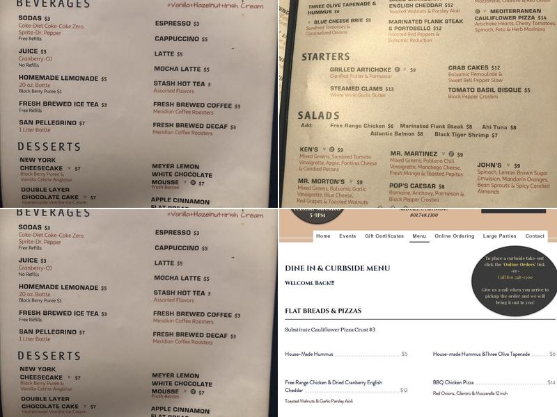 Epicure Fine Food & Drink Menu