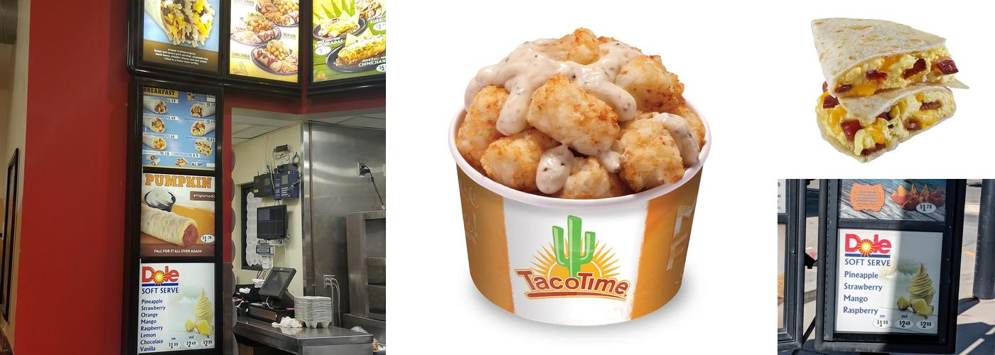 Taco Time Menu
