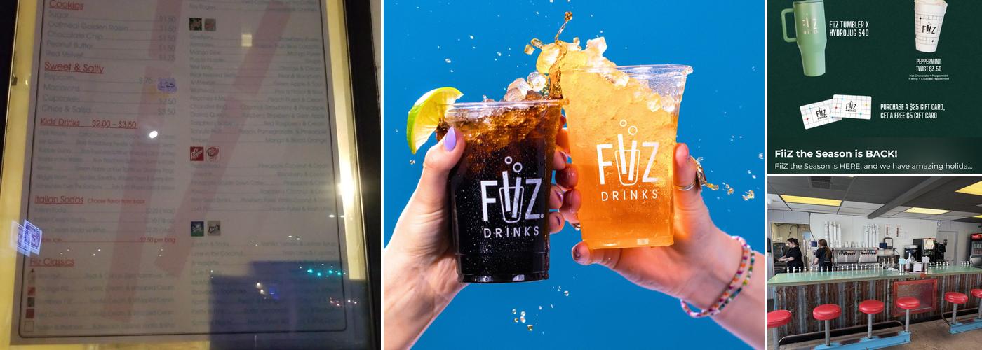 FiiZ Drinks Menu