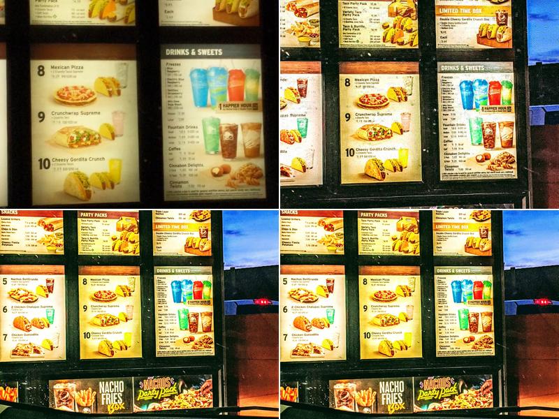 Taco Bell Menu