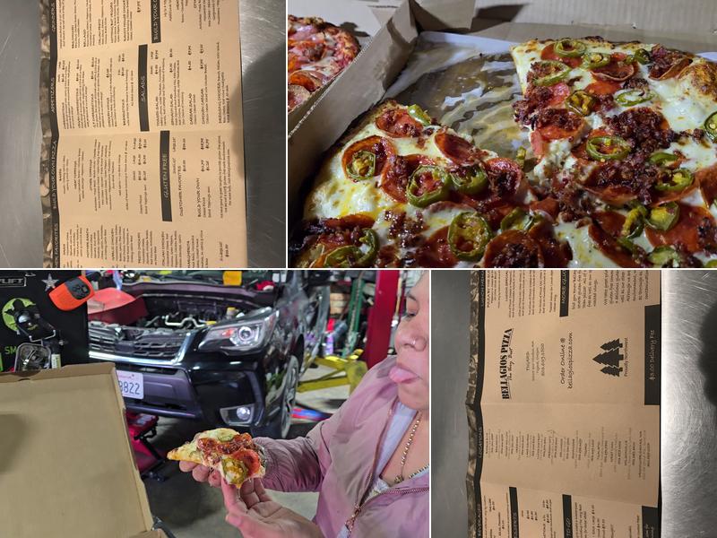 Bellagios Pizza Tigard Menu