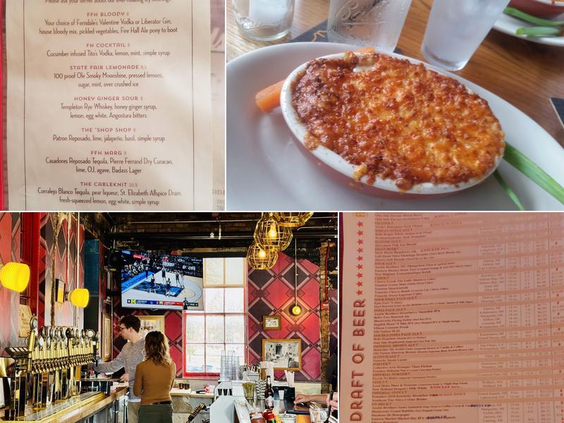 Fenton Fire Hall Menu