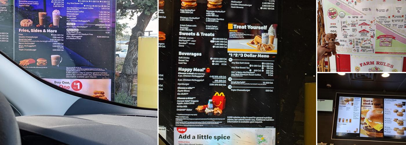 McDonald's Menu