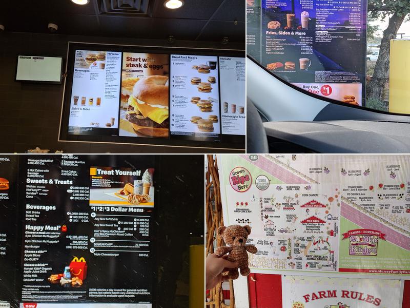 McDonald's Menu