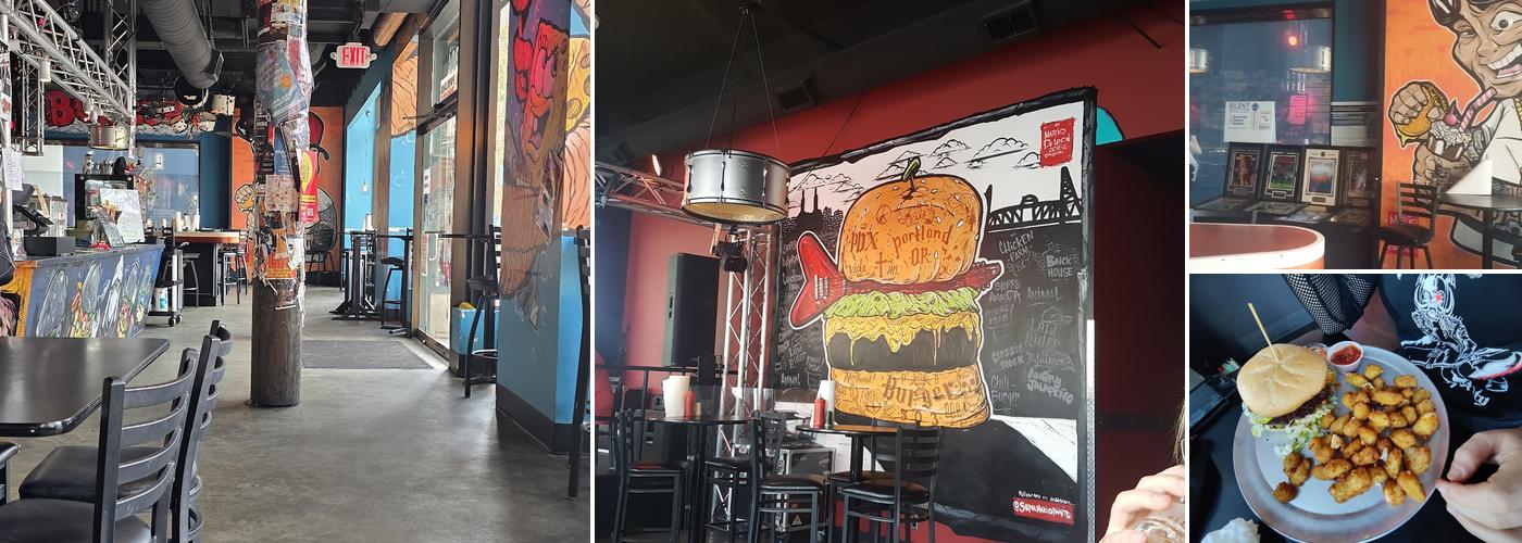 Portland Burger Menu