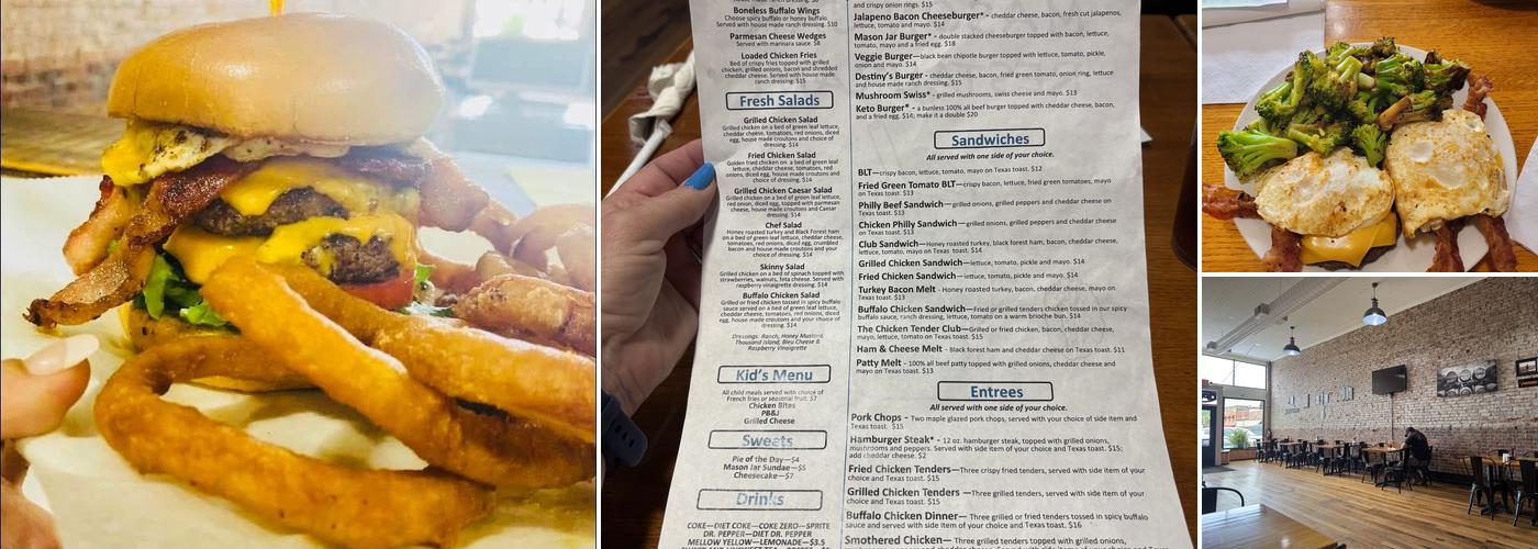 The Mason Jar Restaurant Menu