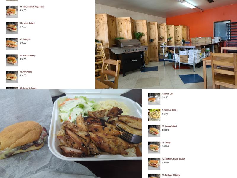 Sub King Menu