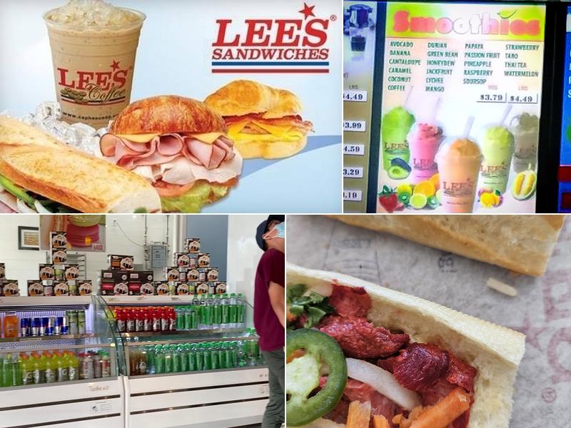 Lee's Sandwiches Portland Menu