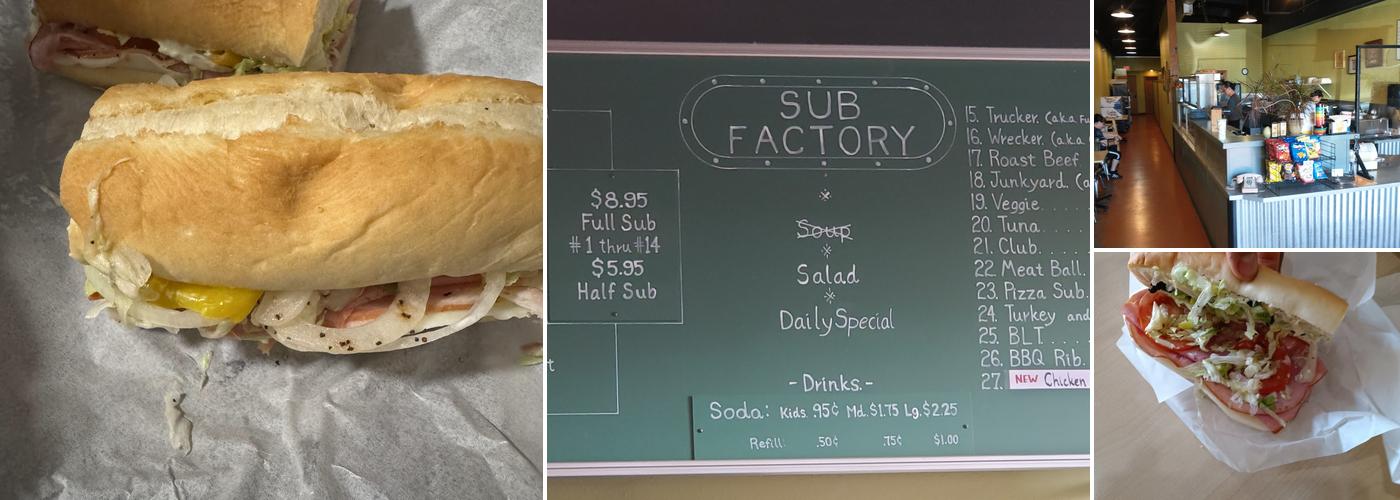 Sub Factory Menu