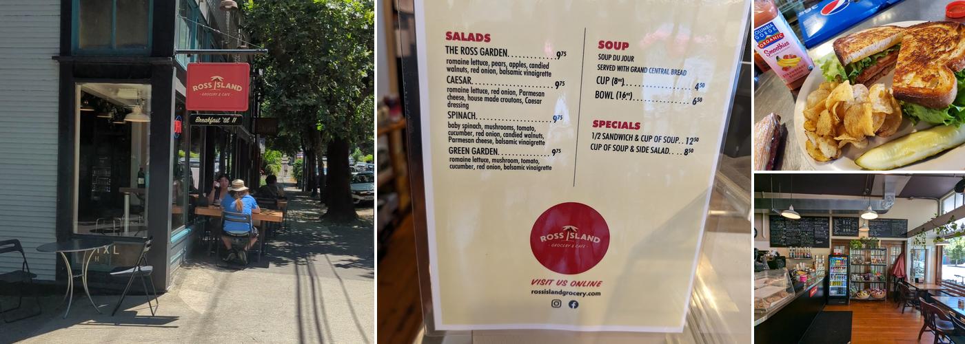 Ross Island Grocery & Cafe Menu