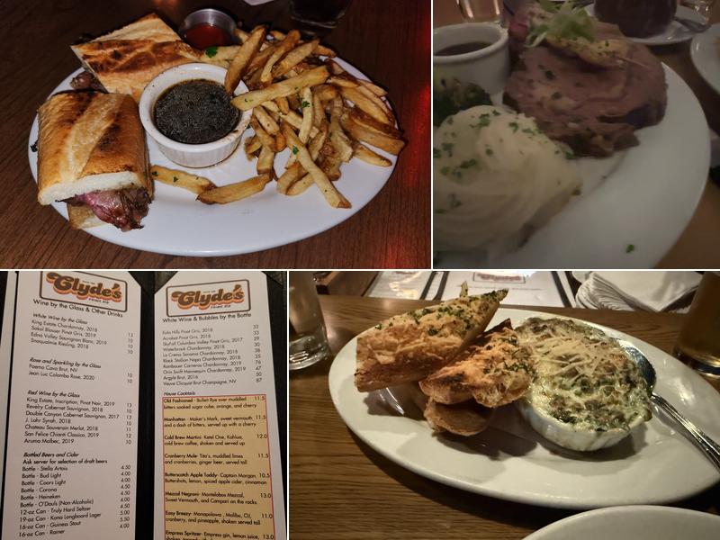 Clyde's Prime Rib Restaurant and Bar Menu