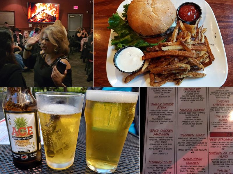 Coyote's Bar & Grill Menu