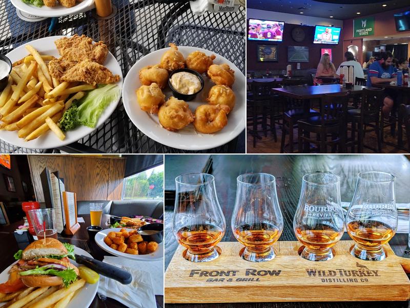 Front Row Bar & Grill Menu