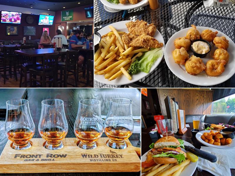 Front Row Bar & Grill Menu
