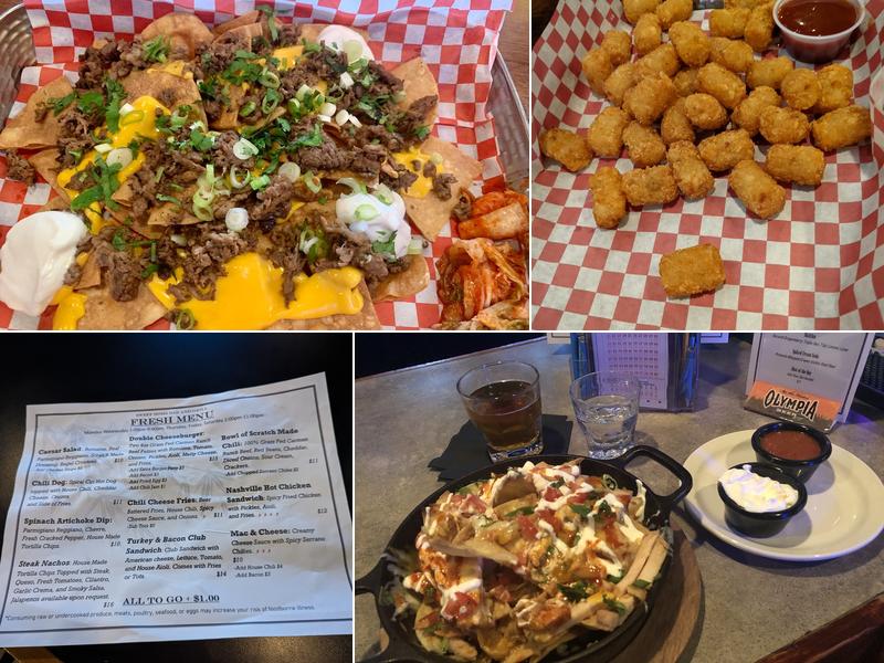 Sweet Home Bar & Grill Menu