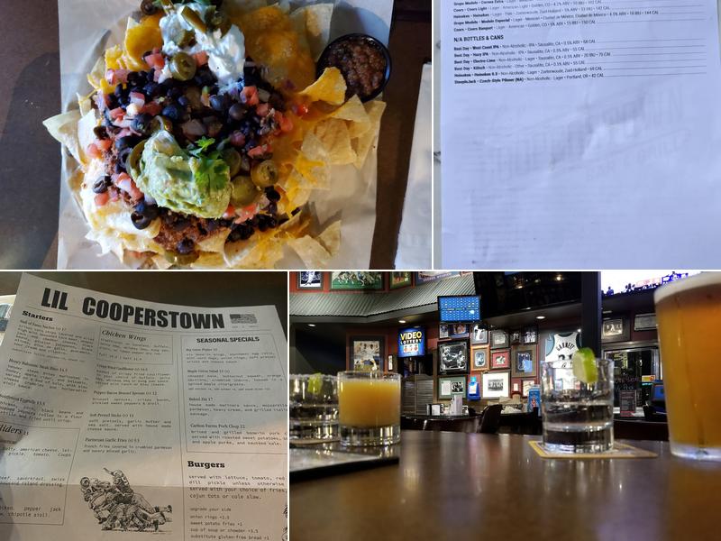 Lil' Cooperstown Bar & Grill Menu