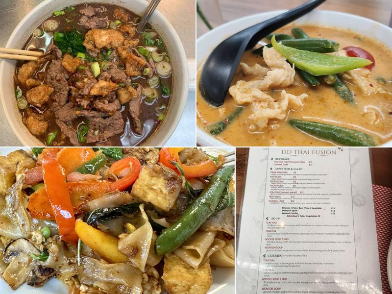 D D Thai Fusion Menu