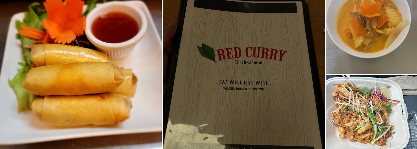 Red Curry Menu