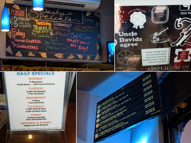 Schmizza Pub & Grub Menu