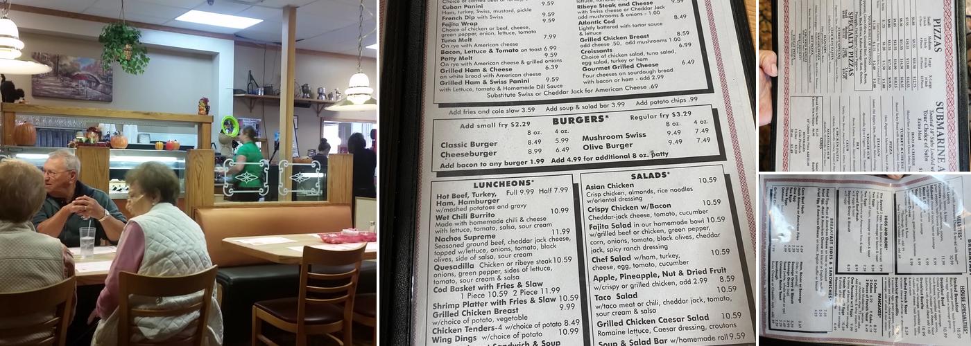 MAIN STREET CAFE Menu
