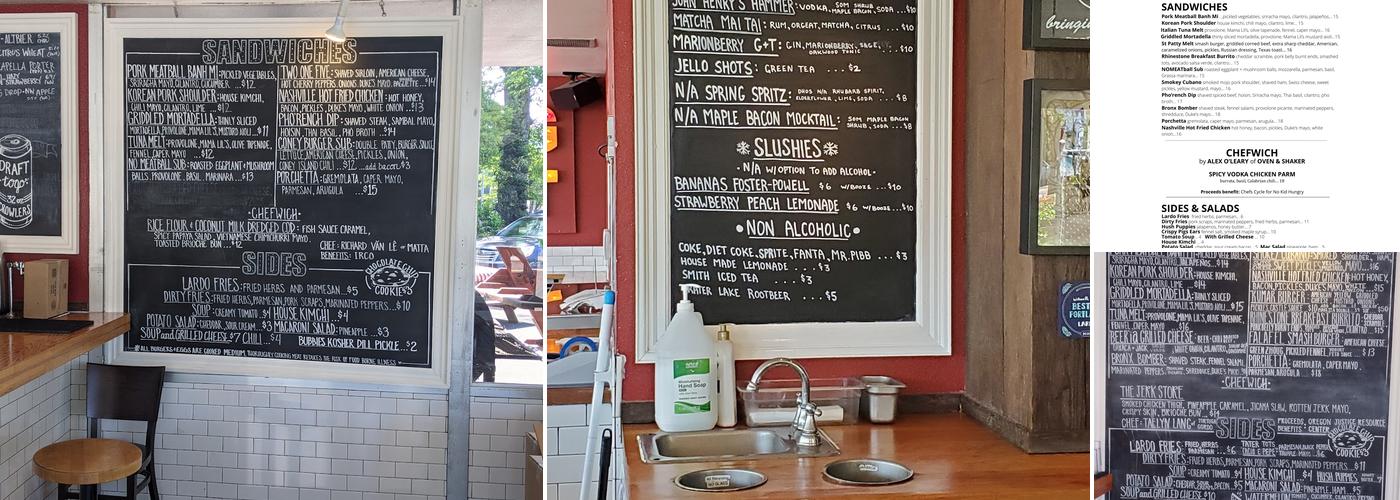 Lardo Menu
