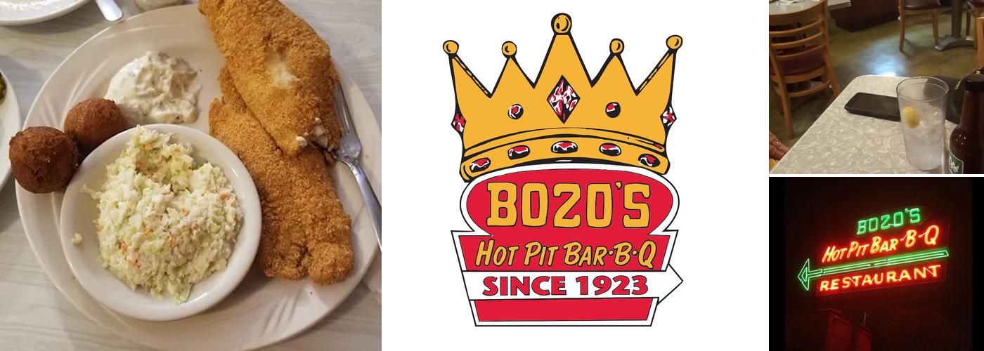 Bozo's Hot Pit Bar-B-Q Menu