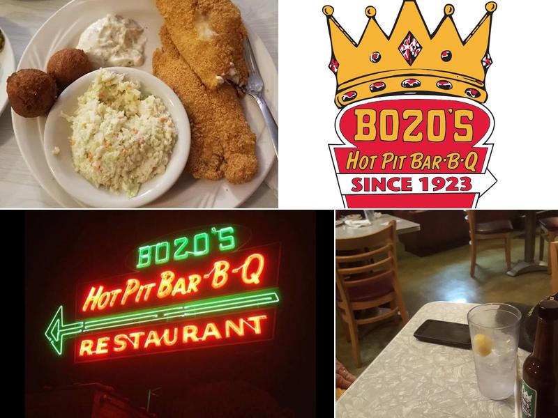 Bozo's Hot Pit Bar-B-Q Menu