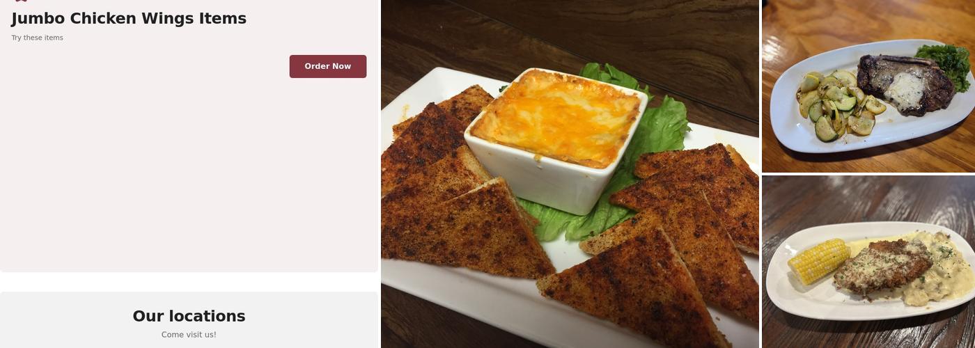 Ryan's Roadhouse Menu