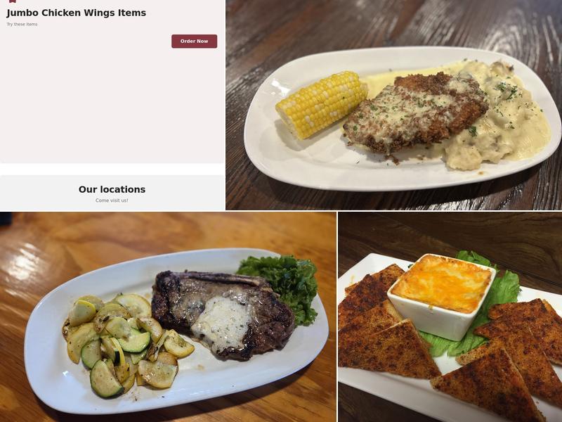Ryan's Roadhouse Menu
