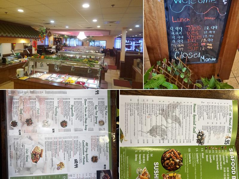 Ming's Buffet & Grill, covington,tn Menu