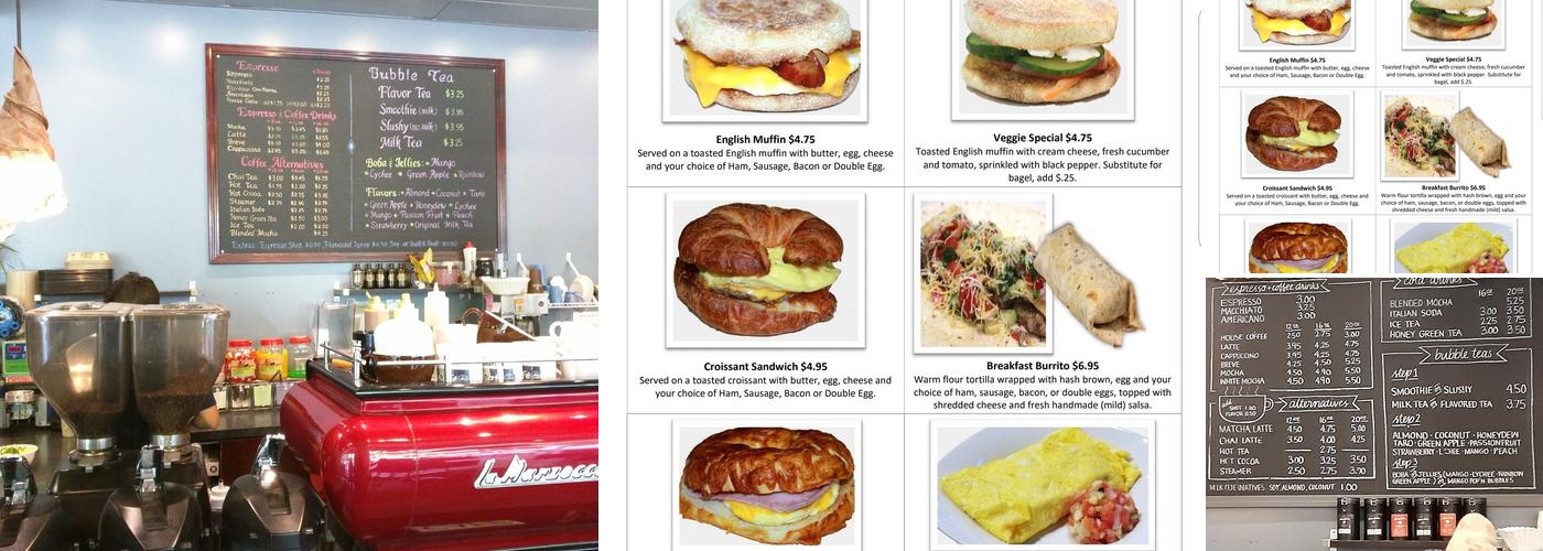 Temptations Cafe Menu