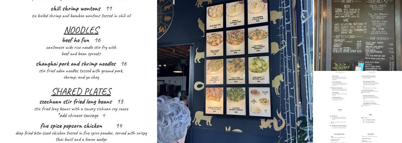 XLB Menu
