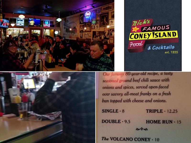 Nick's Famous Coney Island Menu