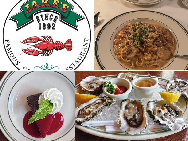 Jake's Famous Crawfish Menu