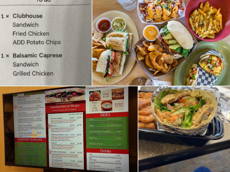 Better Than Mama's Menu