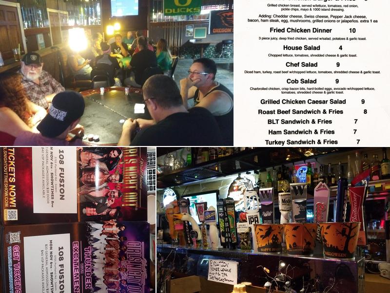 108 Fusion - Bar and Grill Menu