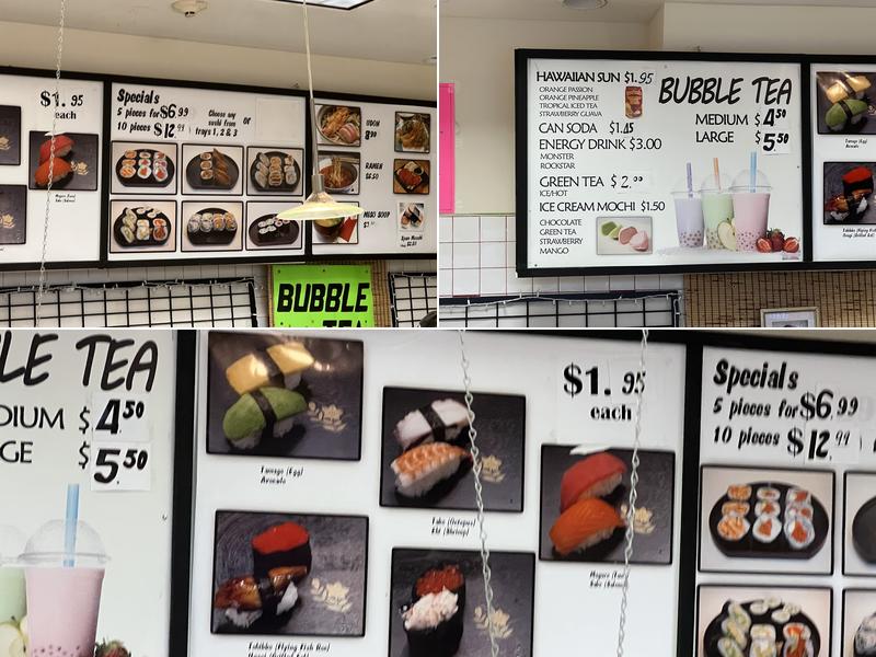 Sushi Ya Sushi Salem Menu