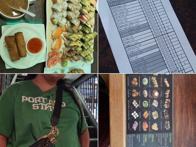 503 Sushi Bar Menu