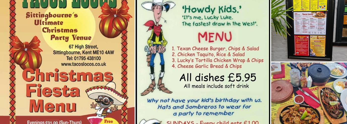Tacos Locos Sittingbourne Menu
