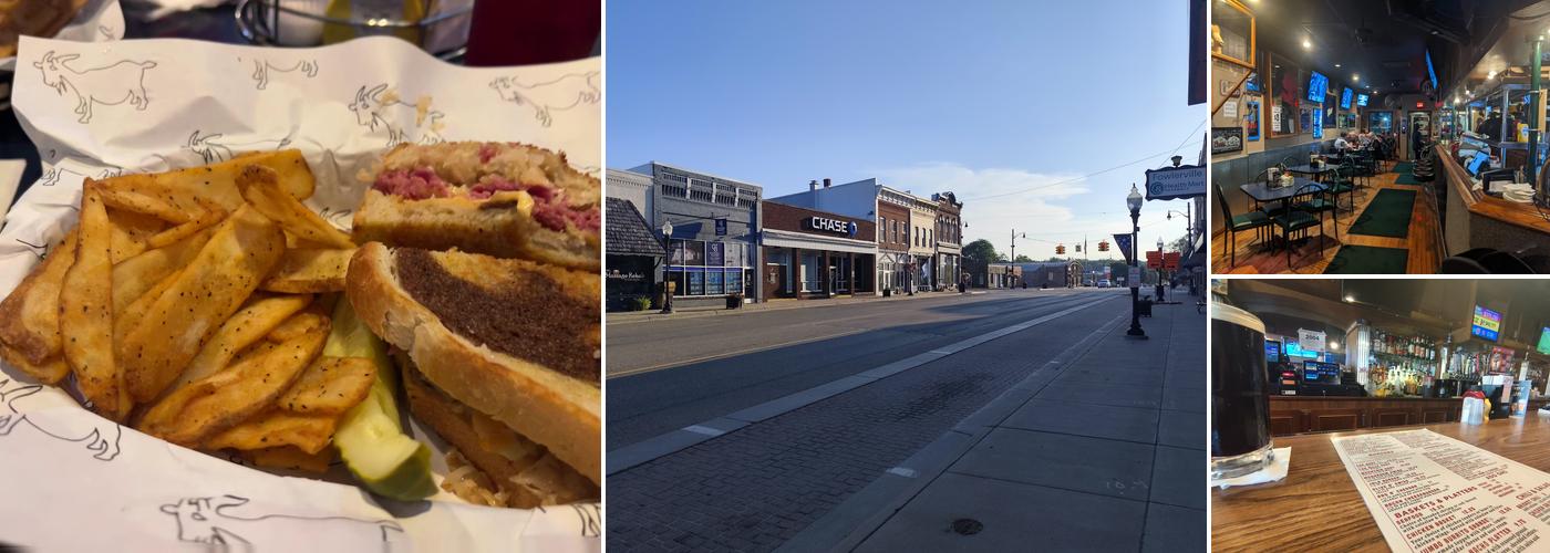 Bloated Goat Saloon Menu