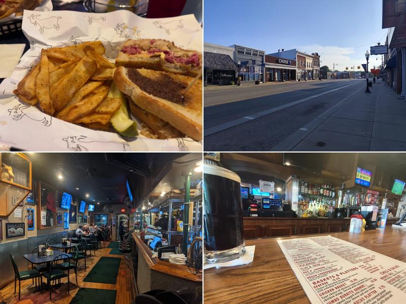 Bloated Goat Saloon Menu