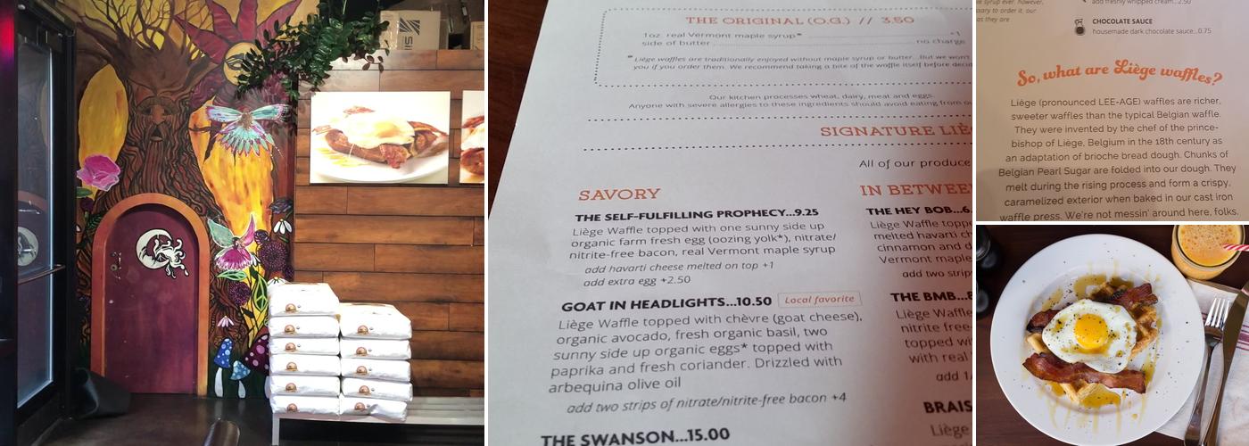 Off The Waffle Downtown Menu