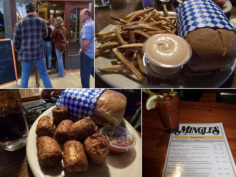 Mingles Bar & Grill Menu