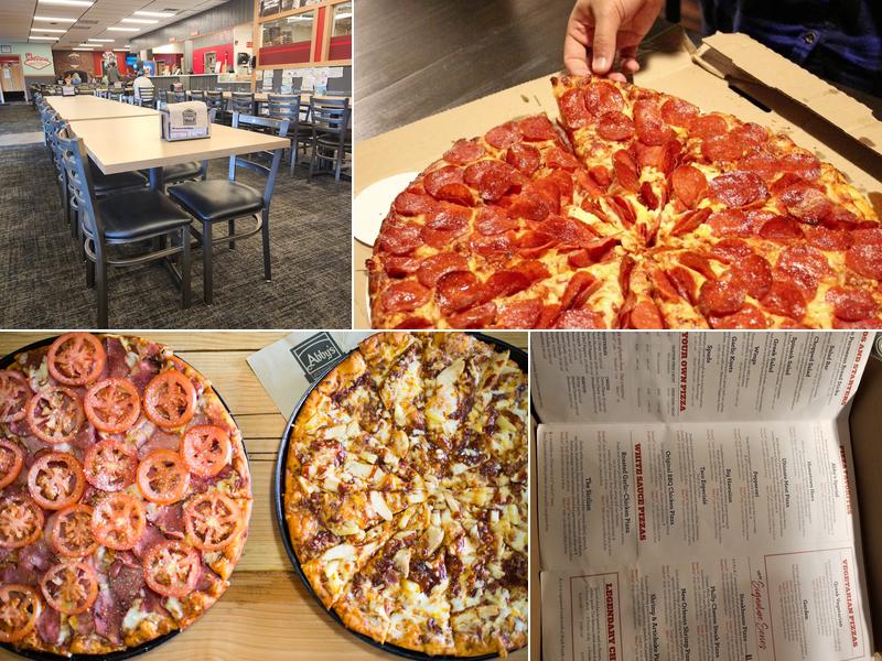 Abby's Legendary Pizza Menu