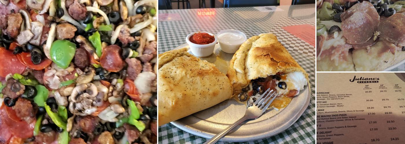 Juliano's Pizzeria Menu