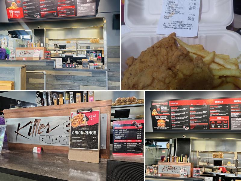 Killer Burger Gresham Menu