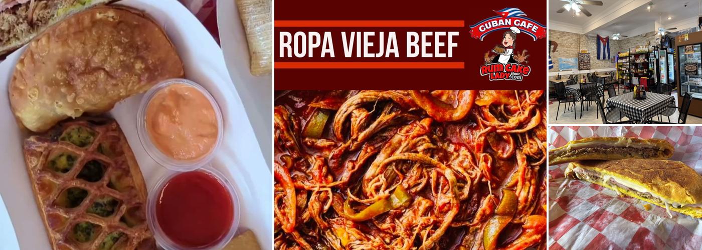 Rum Cake Lady Cuban Cafe -McCaysville Menu